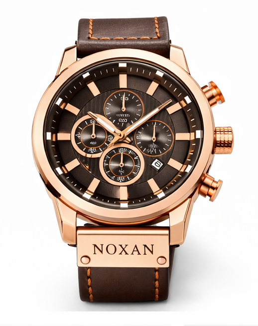 Brown Luxury Watch With Stylish Design For Men