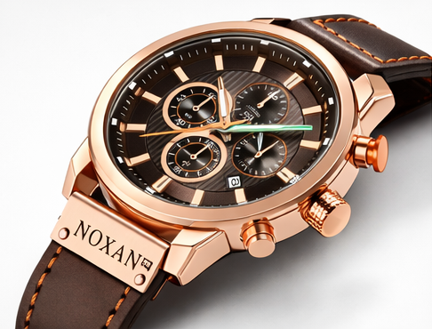 Brown Luxury Watch With Stylish Design For Men - Image 5